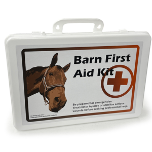 Horse barn first aid