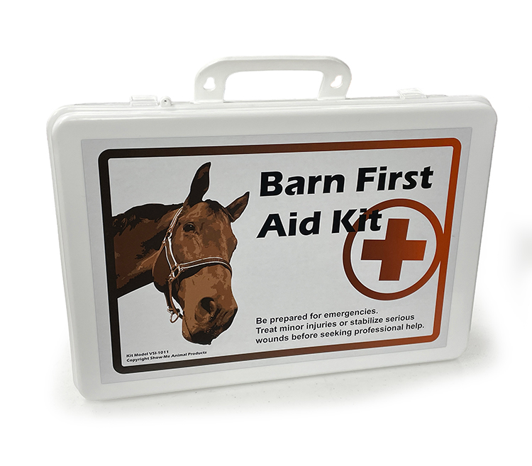 Horse barn first aid