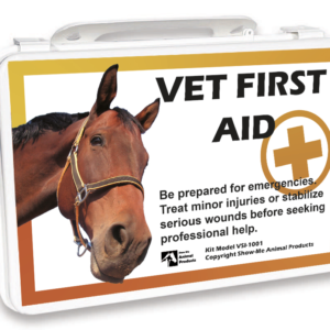 Horse vet first aid kit