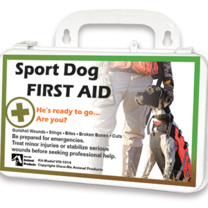 Hunting dog first-aid case