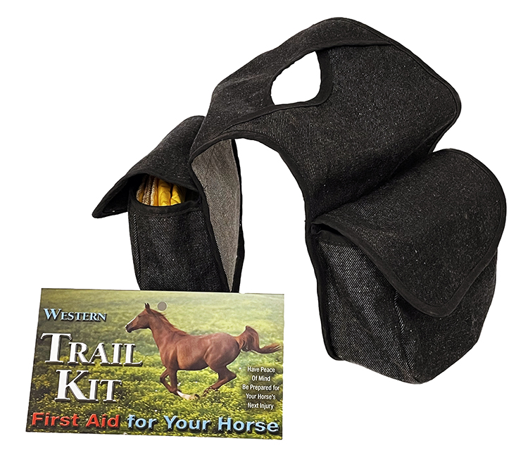 Horse first aid saddle bag kit