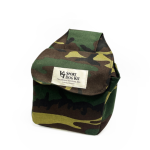 Camouflage soft bag first aid kit for hunting dogs